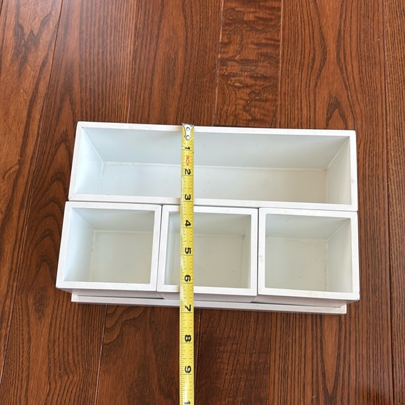 White Desk Organizer - Picture 3 of 10